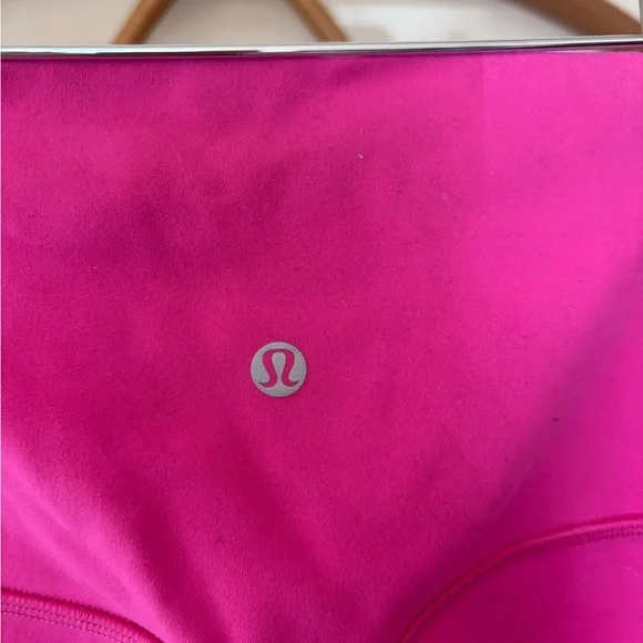 Lululemon Pink Women's double layer leggings - Picture 3 of 5